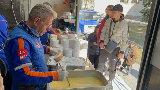 AFAD'dan Ukrayna'ya 67 tır insani yardım